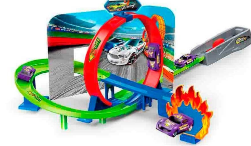 PISTA RADICAL COM SUPER LOOP 360