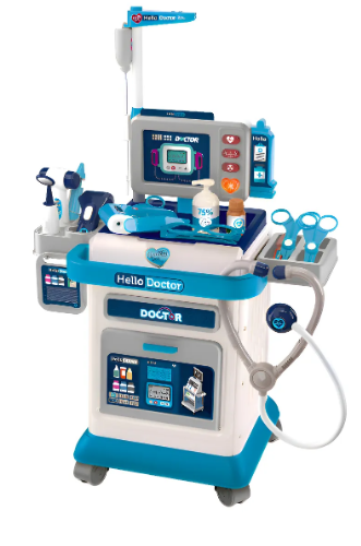KIT DE MÉDICO INFANTIL MINI BANCADA DOCTOR