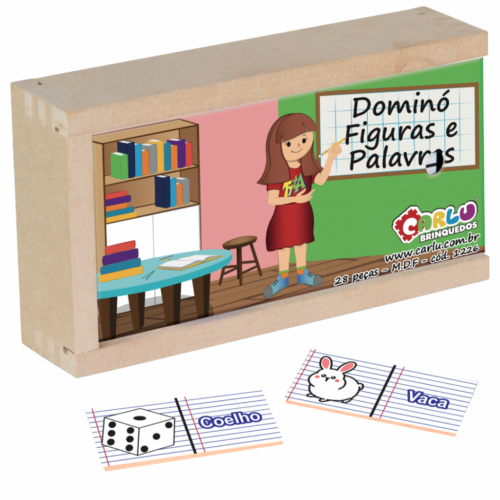 DOMINÓ DE FIGURAS E PALAVRAS