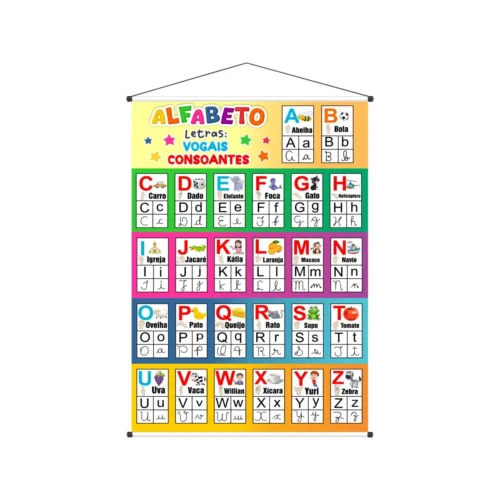 BANNER EDUCATIVO ALFABETO LETRAS