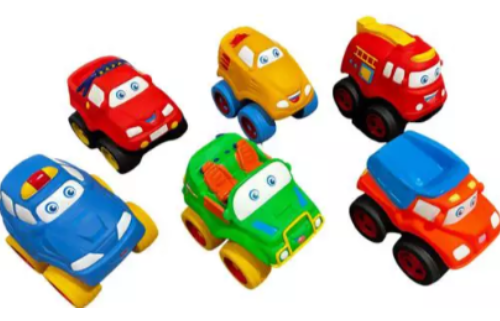 KIT FOFOMÓVEL COM 6 CARRINHOS