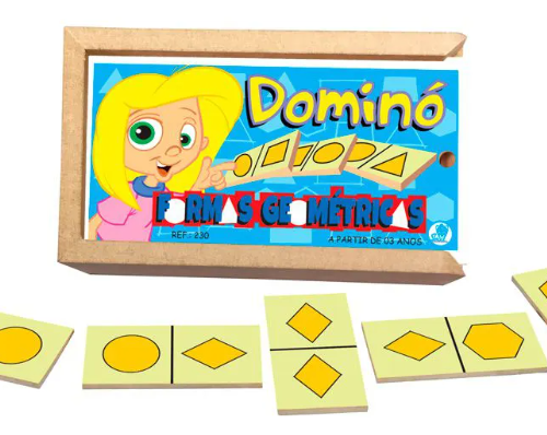 DOMINÓ FORMAS GEOMÉTRICAS
