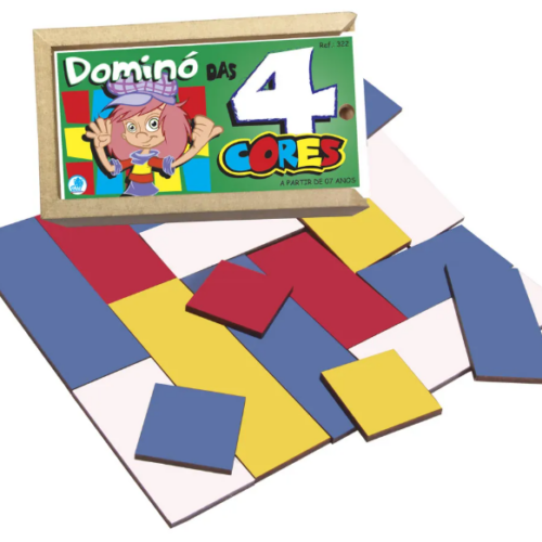 DOMINÓ DAS 4 CORES