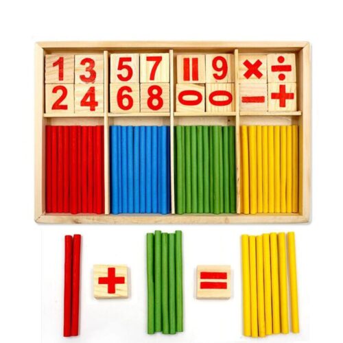 KIT MONTESSORIANO DE MATEMÁTICA - 62 PEÇAS