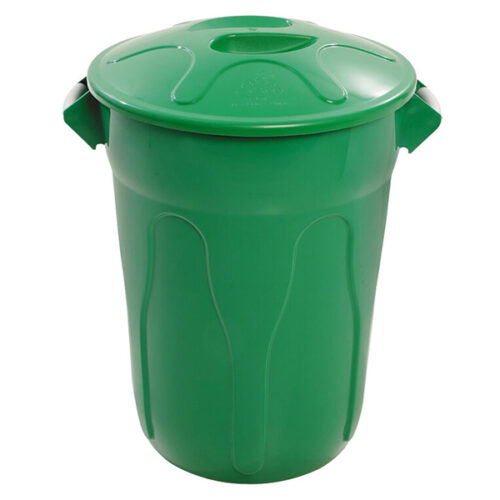 LIXEIRA PLÁSTICA TIPO BALDE COM TAMPA 40L