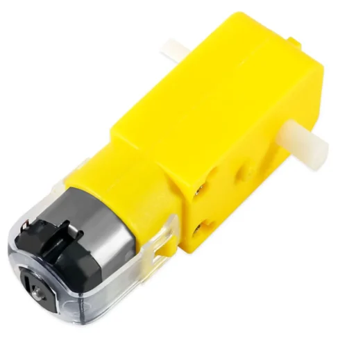 MOTOR DC AMARELO 3 A 6V COM REDUÇÃO